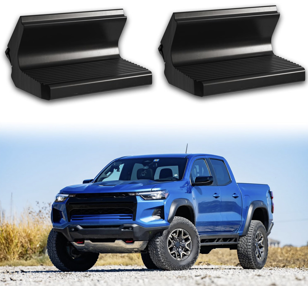 2PC Snap-On Side Steps Colorado ZR2 Canyon AT4X Rock Sliders Gen3 2023-2025